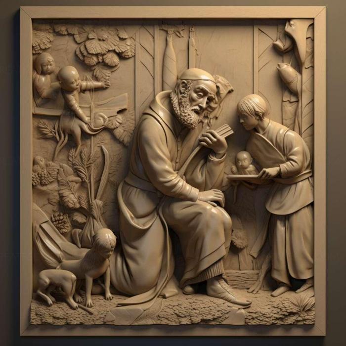 نموذج ثلاثي الأبعاد لآلة CNC 3D Art 